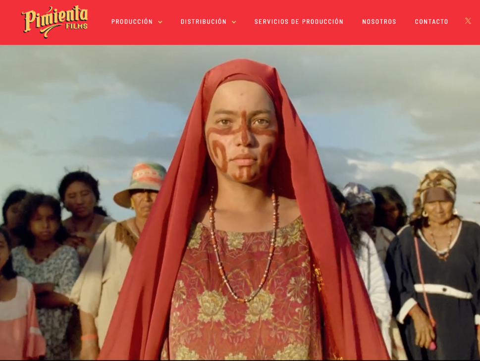 Pimienta Films sitio web